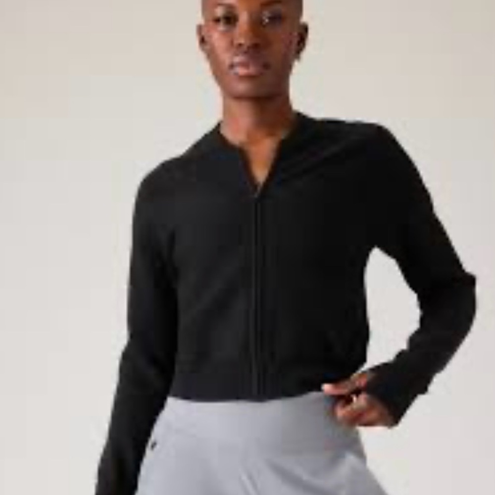 Athleta Advantage Zip Up Sweater